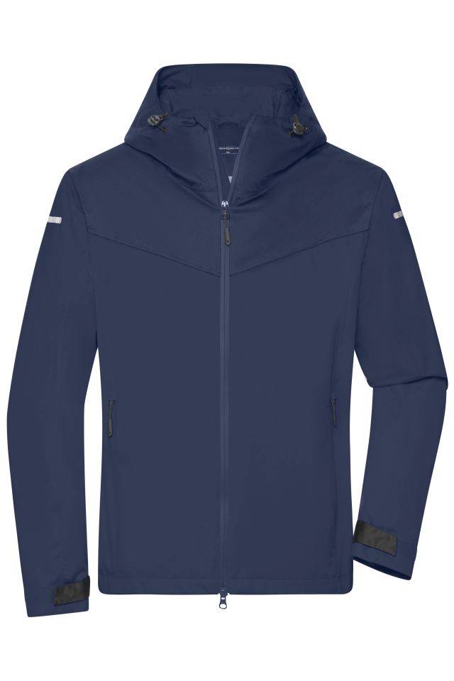 Men's Allweather Jacket Leichte, gefütterte Outdoor Softshell-Jacke für extreme Wetterbedingungen blau, Gr. XXL