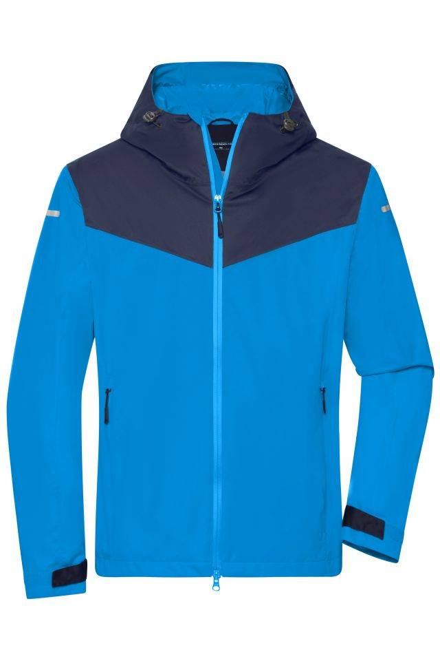 Men's Allweather Jacket Leichte, gefütterte Outdoor Softshell-Jacke für extreme Wetterbedingungen blau, Gr. S