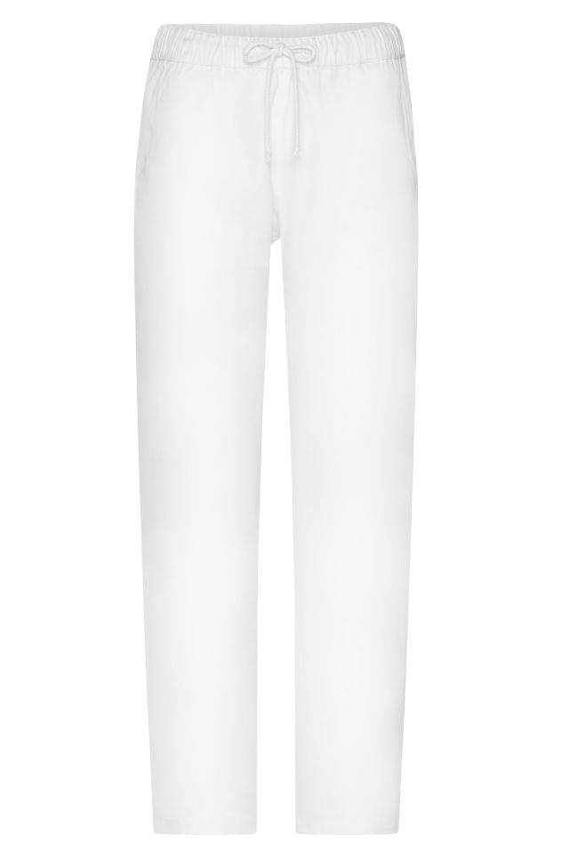 Men's Comfort-Pants Bequeme strapazierfähige Schlupfhose weiß, Gr. 42