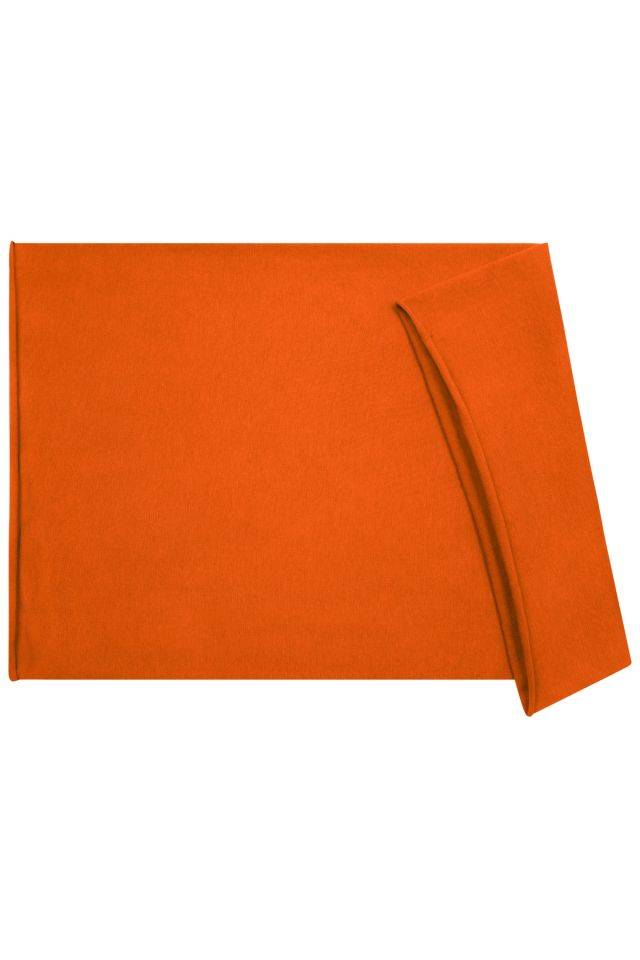 X-Tube Cotton Multifunktionales Schlauchtuch mit 12 Tragevarianten orange, Gr. one size