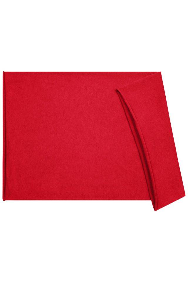 X-Tube Cotton Multifunktionales Schlauchtuch mit 12 Tragevarianten rot, Gr. one size