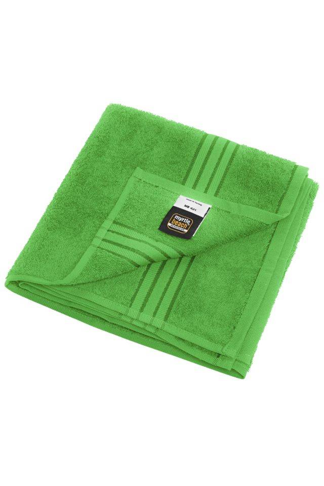 Hand Towel Handtuch in flauschiger Walkfrottier-Qualität grün, Gr. one size