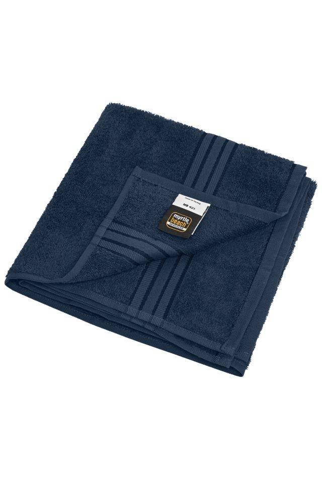 Hand Towel Handtuch in flauschiger Walkfrottier-Qualität blau, Gr. one size