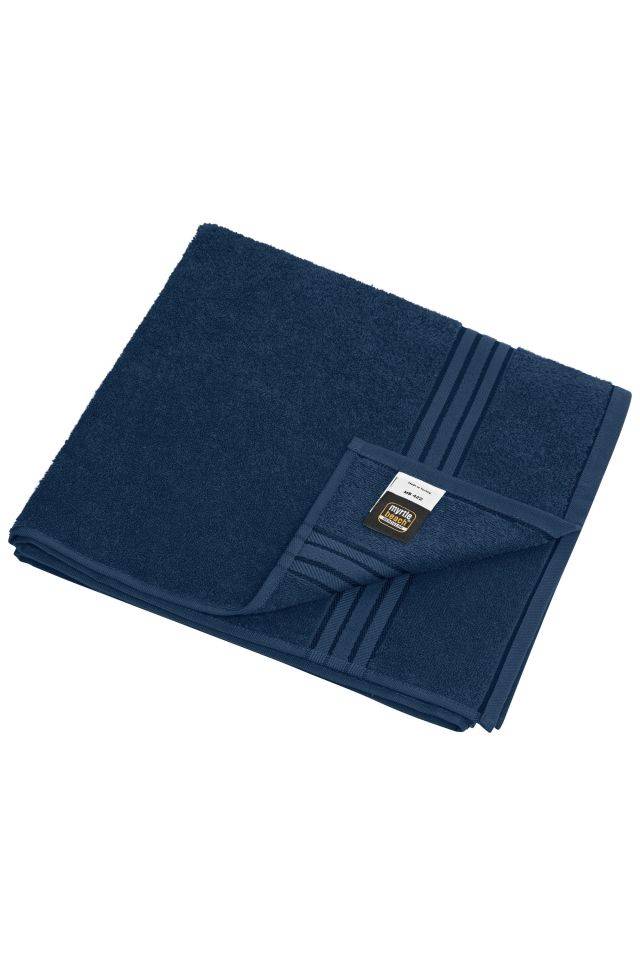 Bath Towel Badetuch in flauschiger Walkfrottier-Qualität blau, Gr. one size
