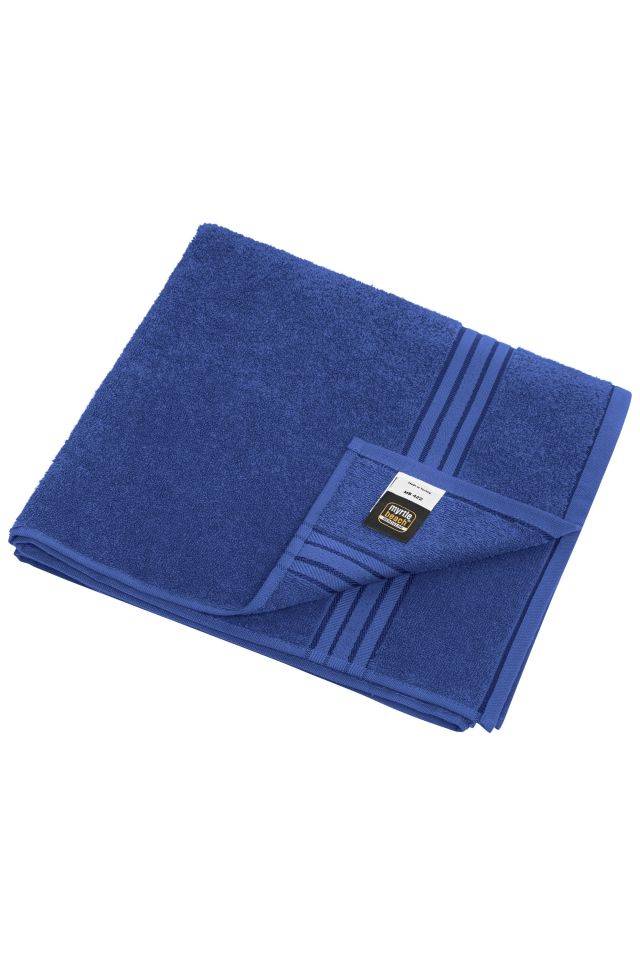 Bath Towel Badetuch in flauschiger Walkfrottier-Qualität blau, Gr. one size
