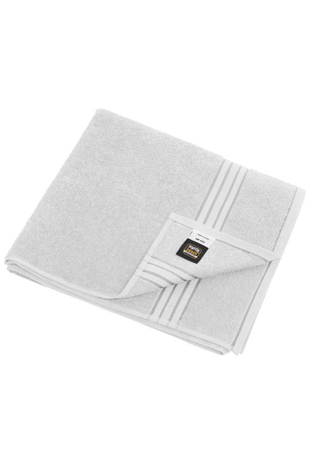 Bath Towel Badetuch in flauschiger Walkfrottier-Qualität weiß, Gr. one size