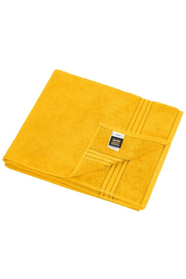 Sauna Sheet Saunatuch in vielen Farben gelb, Gr. one size