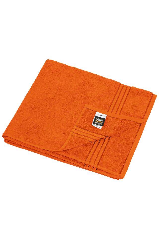 Sauna Sheet Saunatuch in vielen Farben orange, Gr. one size