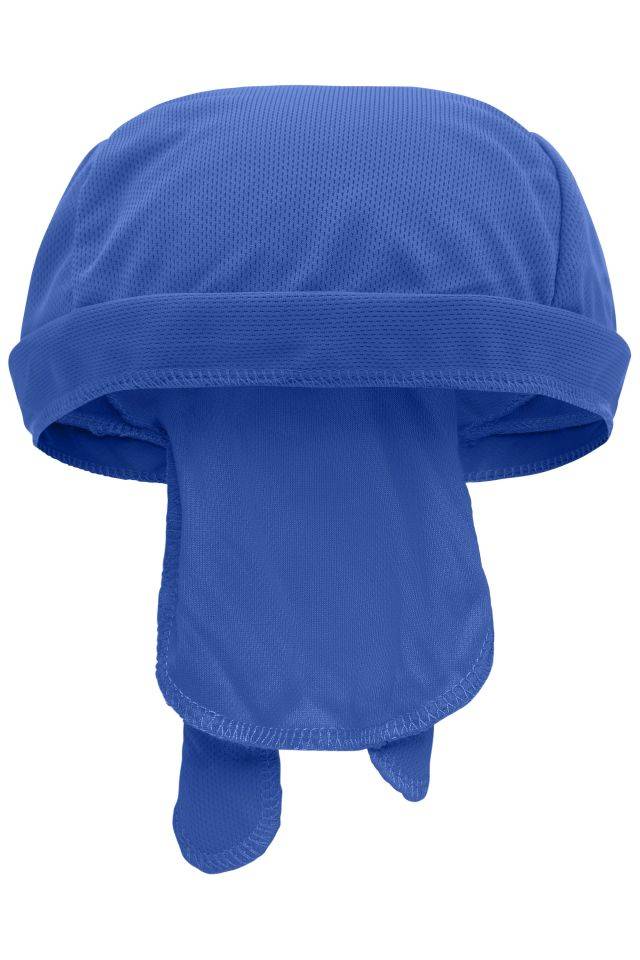 Functional Bandana Hat Atmungsaktives Kopftuch, im Nacken zu binden blau, Gr. one size