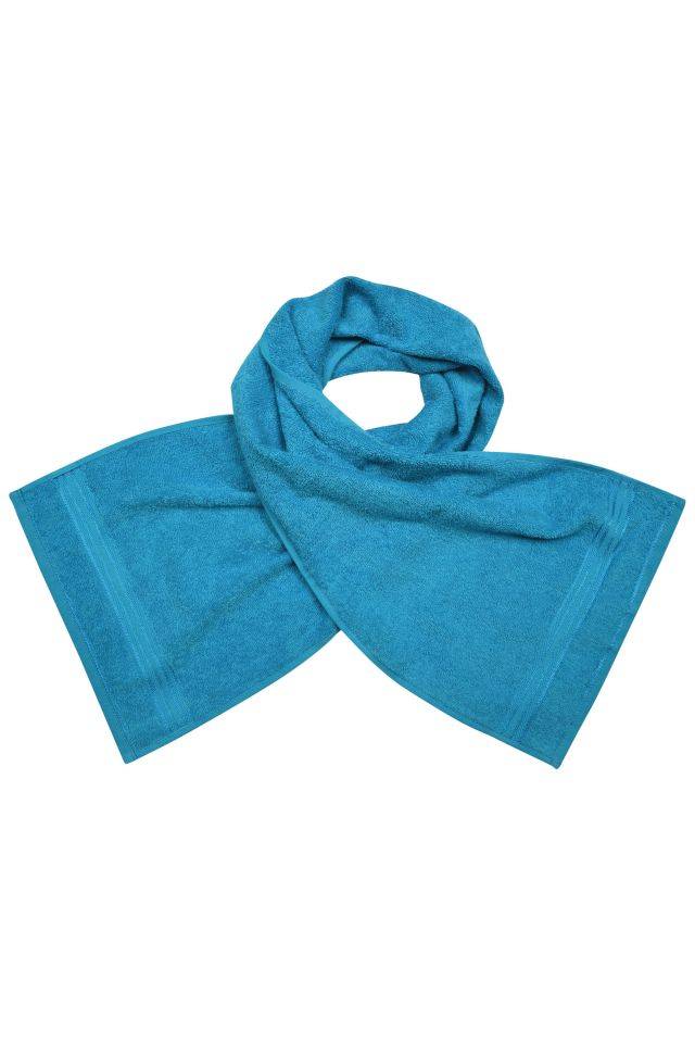 Sport Towel Flauschiger Walkfrottier-Schal blau, Gr. one size