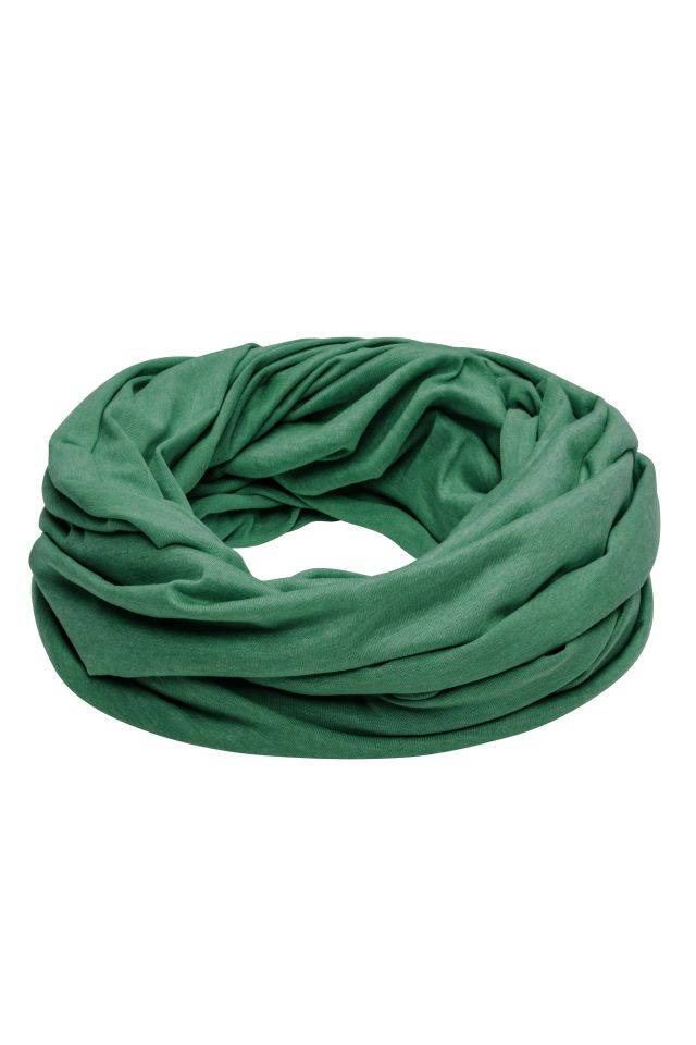Heather Summer Loop-Scarf Urban-Style Schlauchschal grün, Gr. 75 x 80 cm