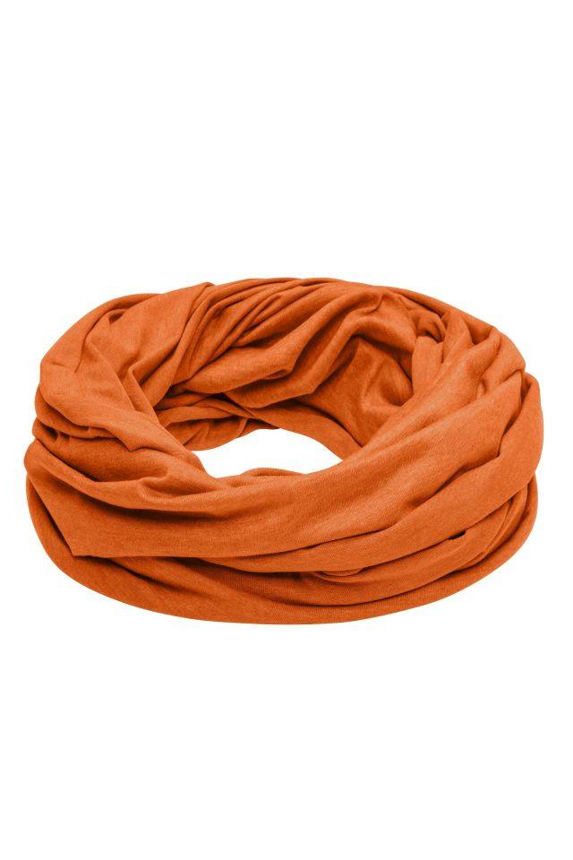 Heather Summer Loop-Scarf Urban-Style Schlauchschal orange, Gr. 75 x 80 cm