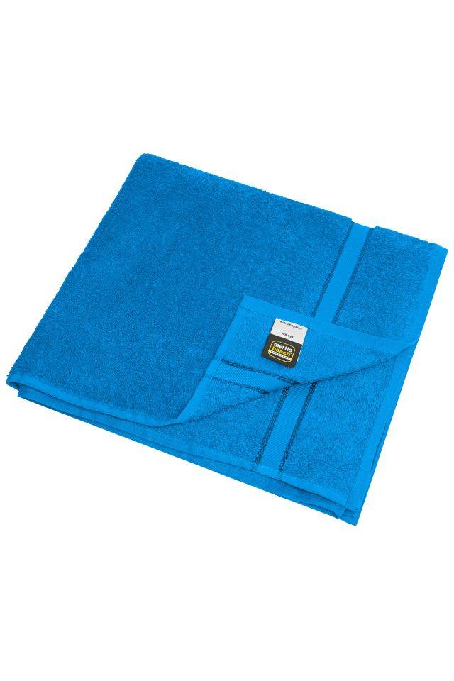 Bath Towel Badetuch im dezenten Design blau, Gr. 70 x 140 cm