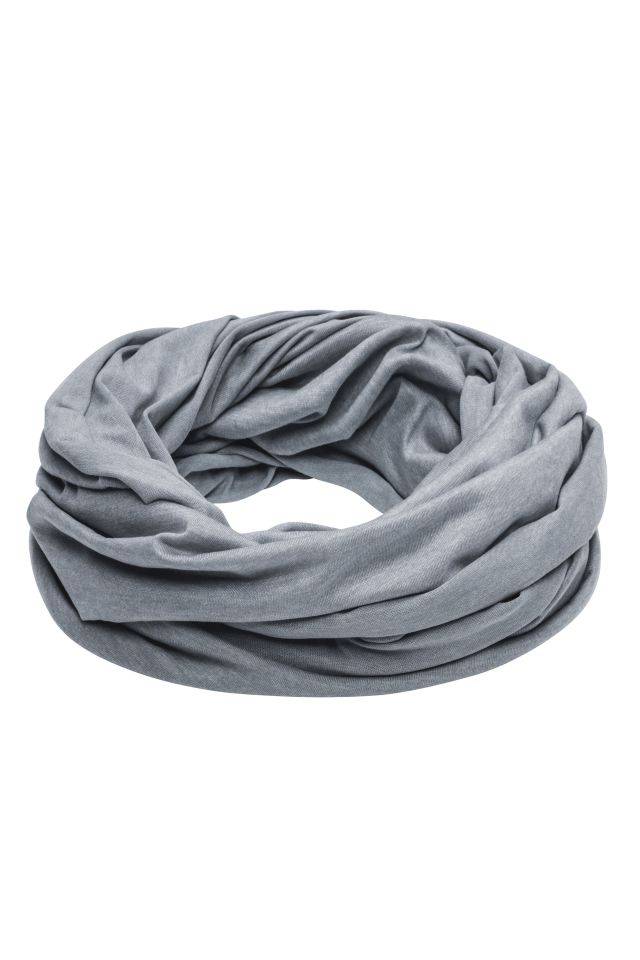 Heather Summer Loop-Scarf Urban-Style Schlauchschal grau, Gr. 75 x 80 cm