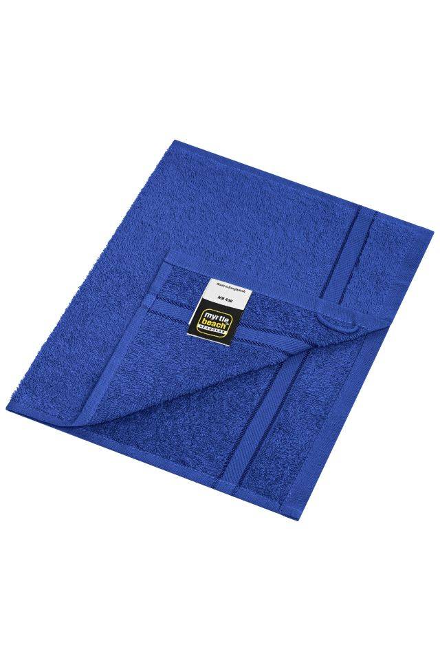 Guest Towel Gästehandtuch im dezenten Design blau, Gr. 30 x 50 cm