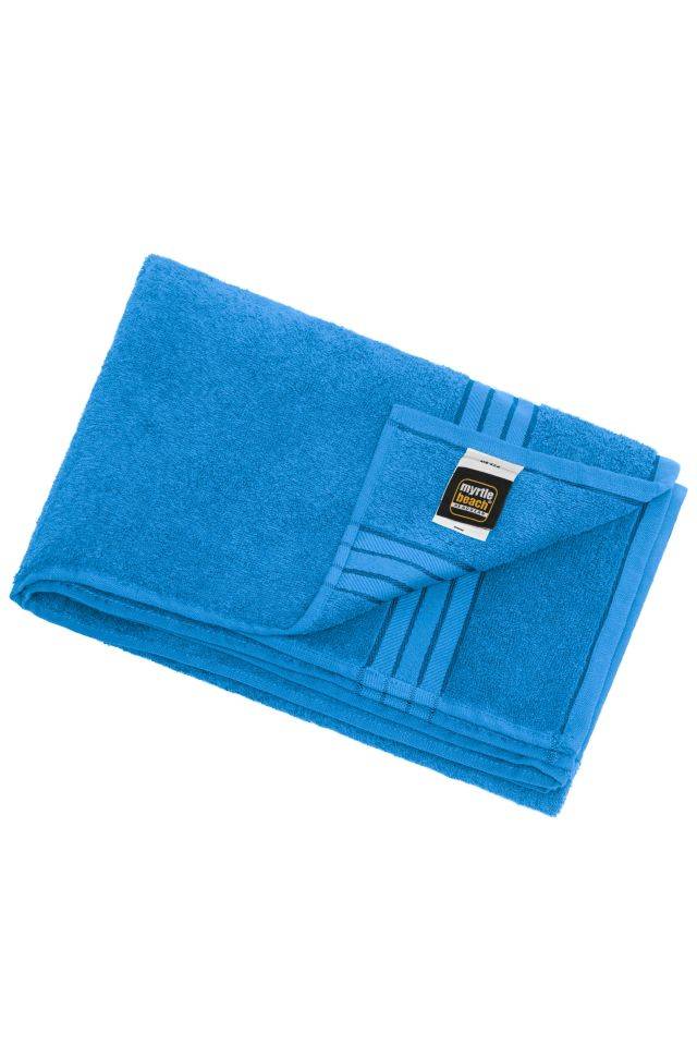 Bath Sheet Großes Badetuch in flauschiger Walkfrottier-Qualität blau, Gr. one size