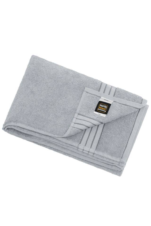 Bath Sheet Großes Badetuch in flauschiger Walkfrottier-Qualität grau, Gr. one size