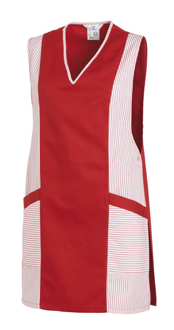 Überwurfschürze Damen rot, Gr. II