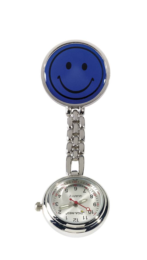 Ansteckuhr Kunststoff marine