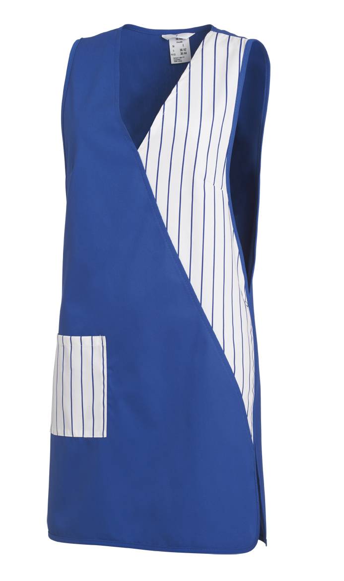 Überwurfschürze Damen königsblau, Gr. II