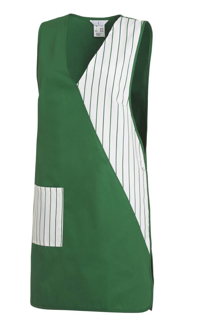 Überwurfschürze Damen grün, Gr. II