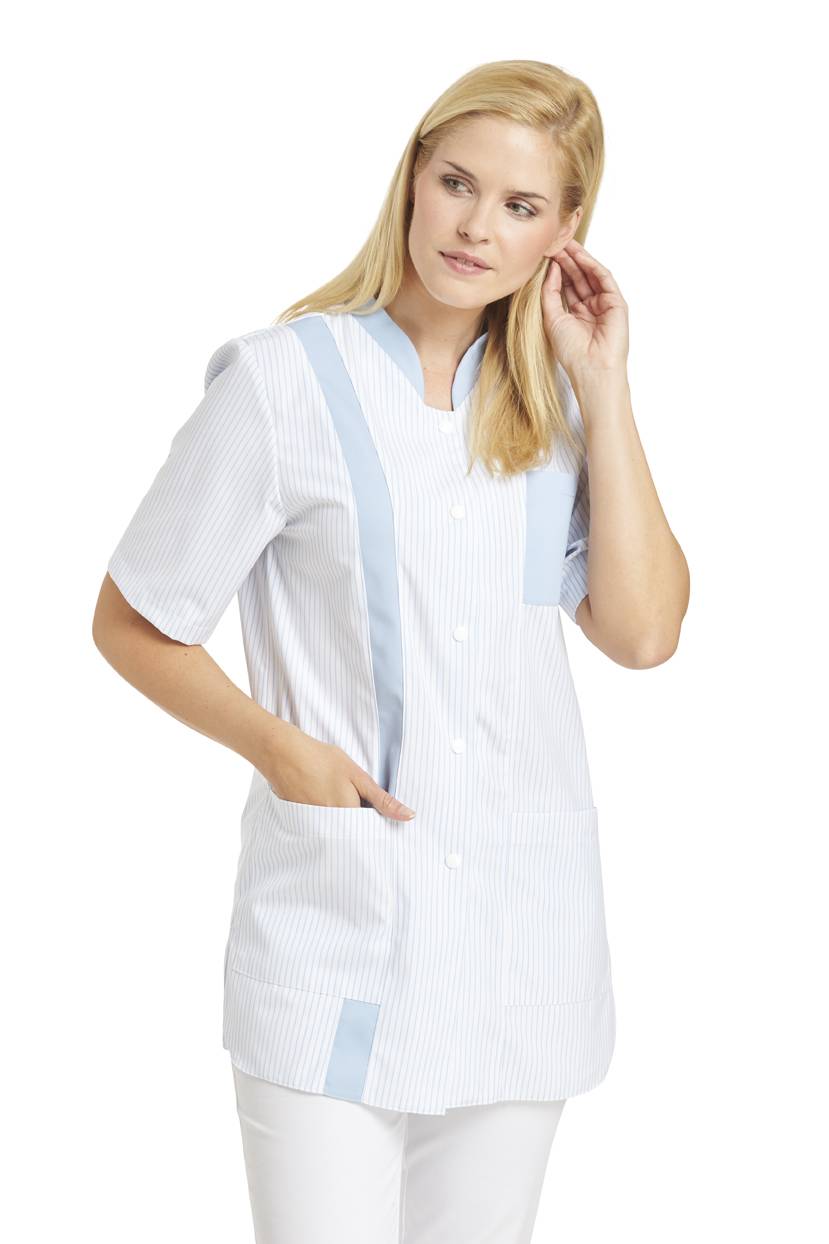 Kasack Damen hellblau, Gr. 48