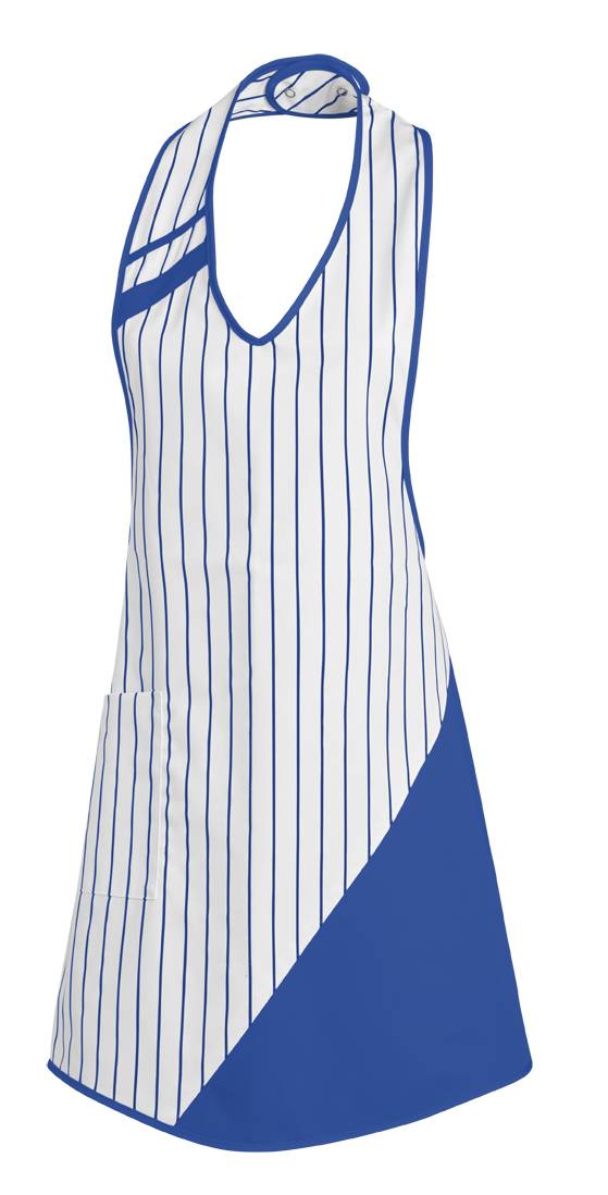 Latzschürze Damen königsblau, Gr. II