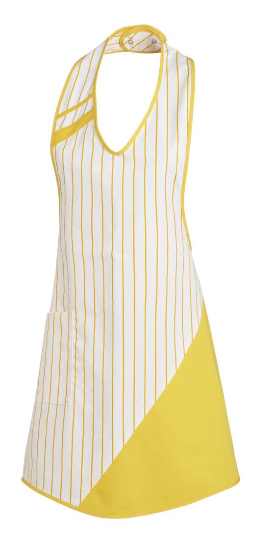 Latzschürze Damen gelb, Gr. II