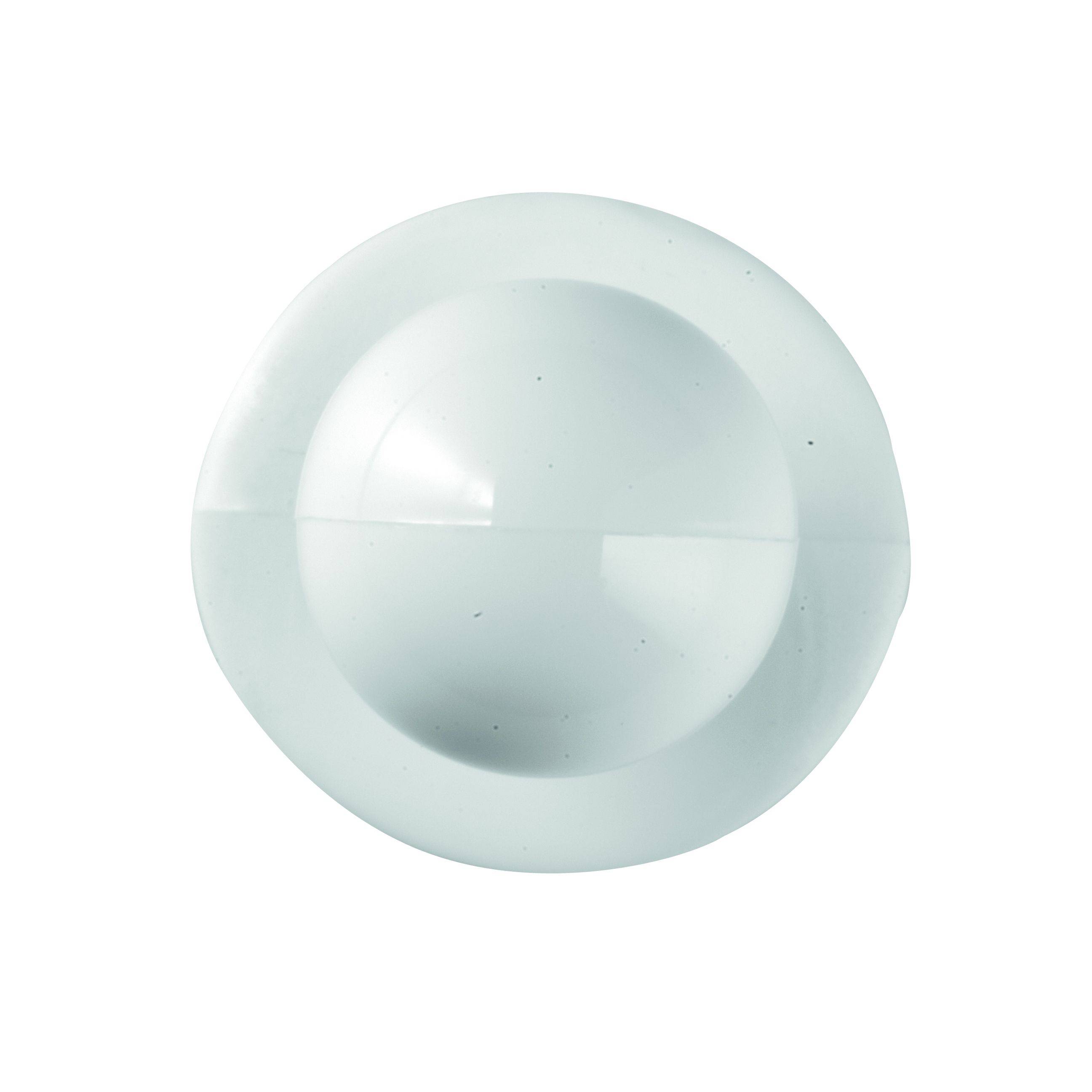 Kugelknöpfe VE 5x12 = 60 Knöpfe weiß