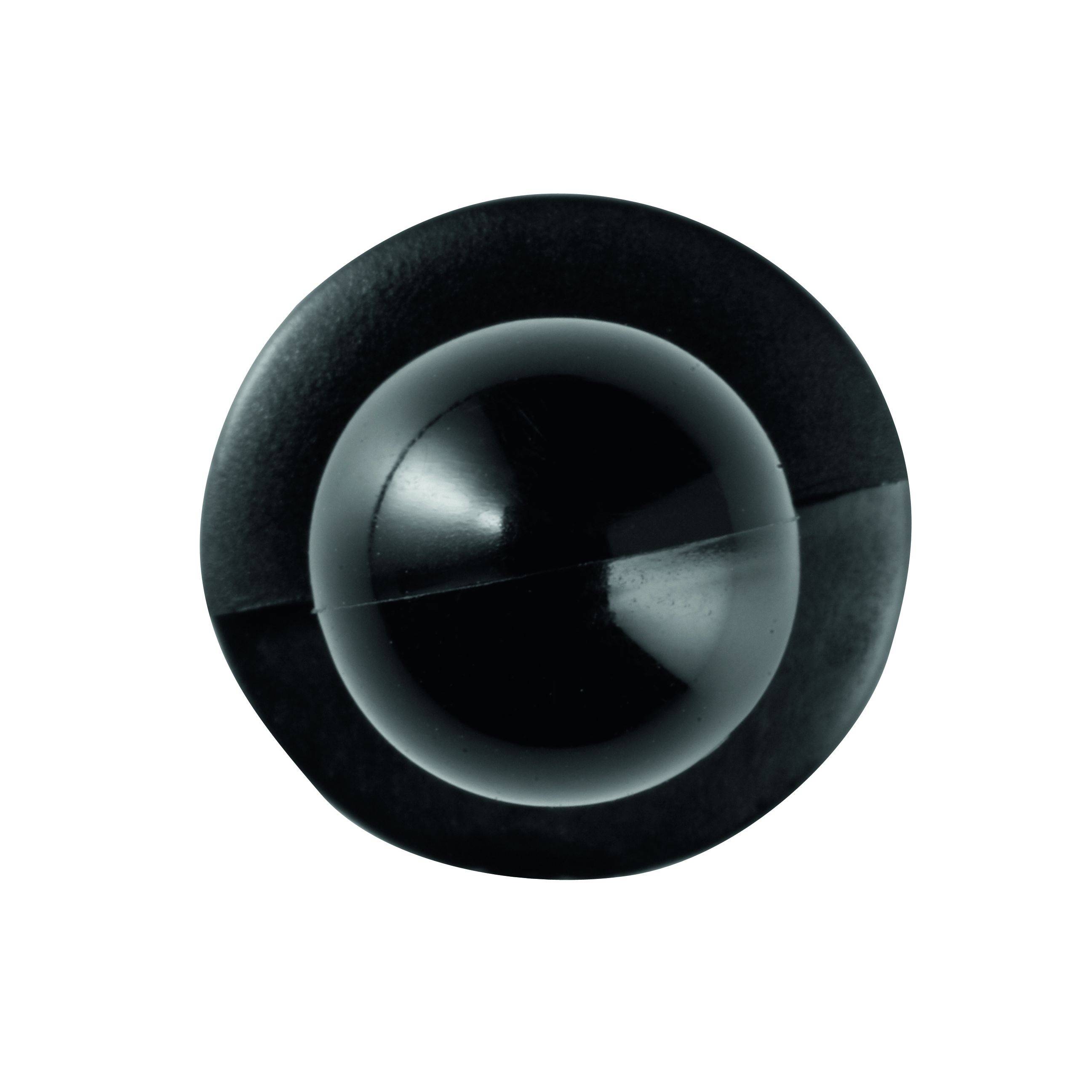 Kugelknöpfe VE 5x12 = 60 Knöpfe schwarz