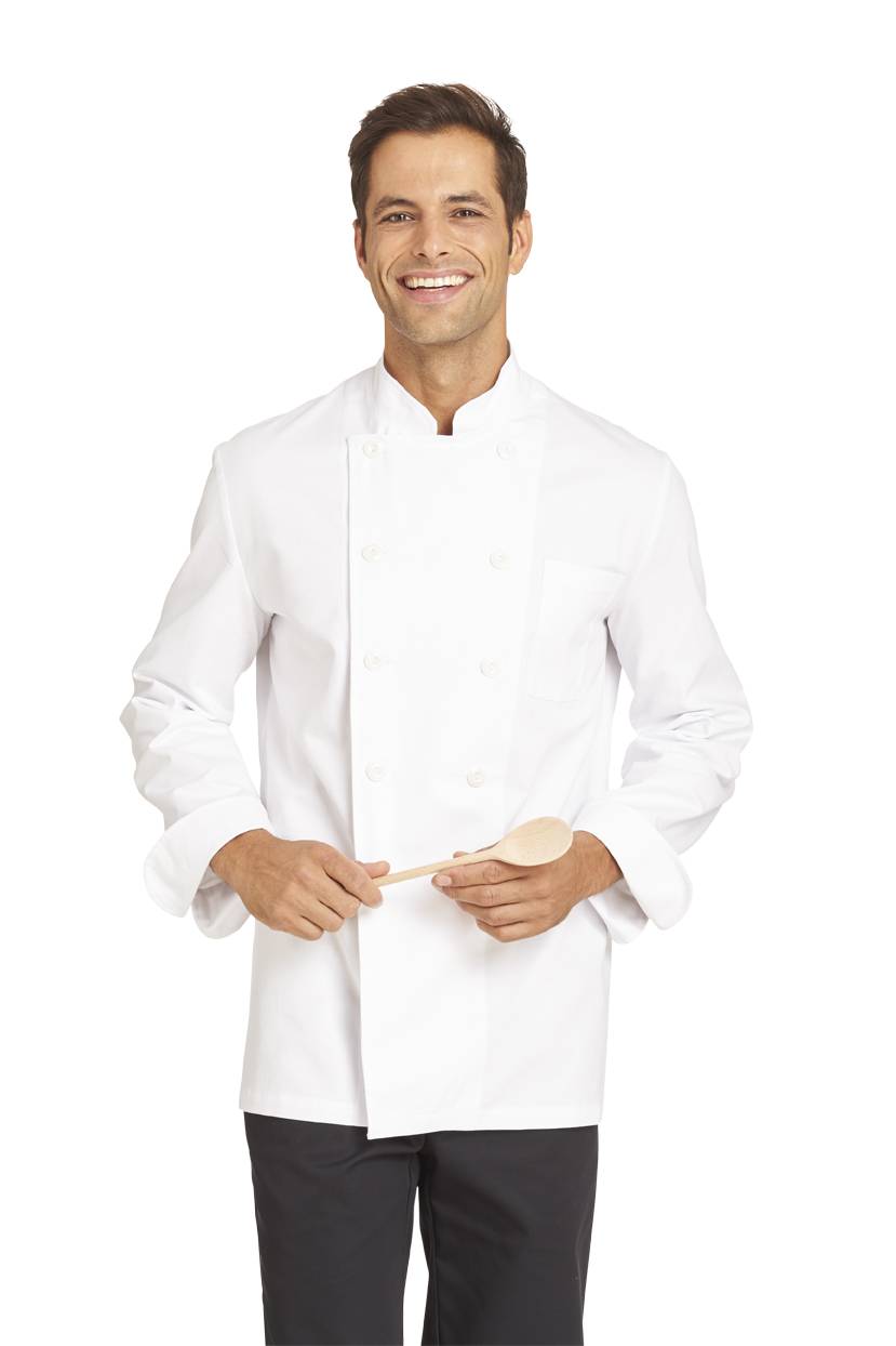 Kochjacke Unisex weiß, Gr. 106