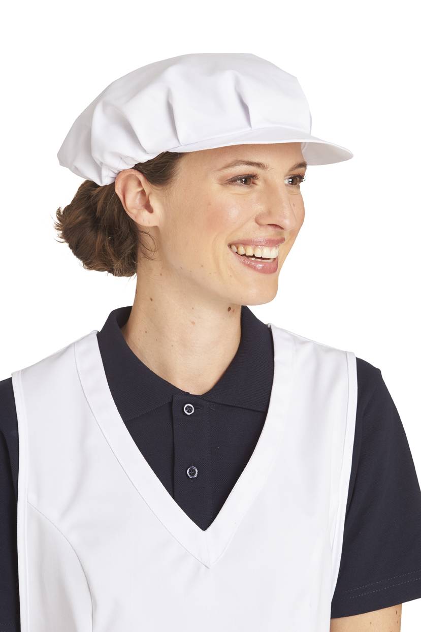 Schirmmütze Universalgroesse weiß