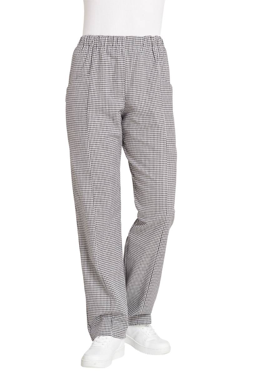 Hose Schrittlänge ca.80 c schwarz/weiß, Gr. XXL