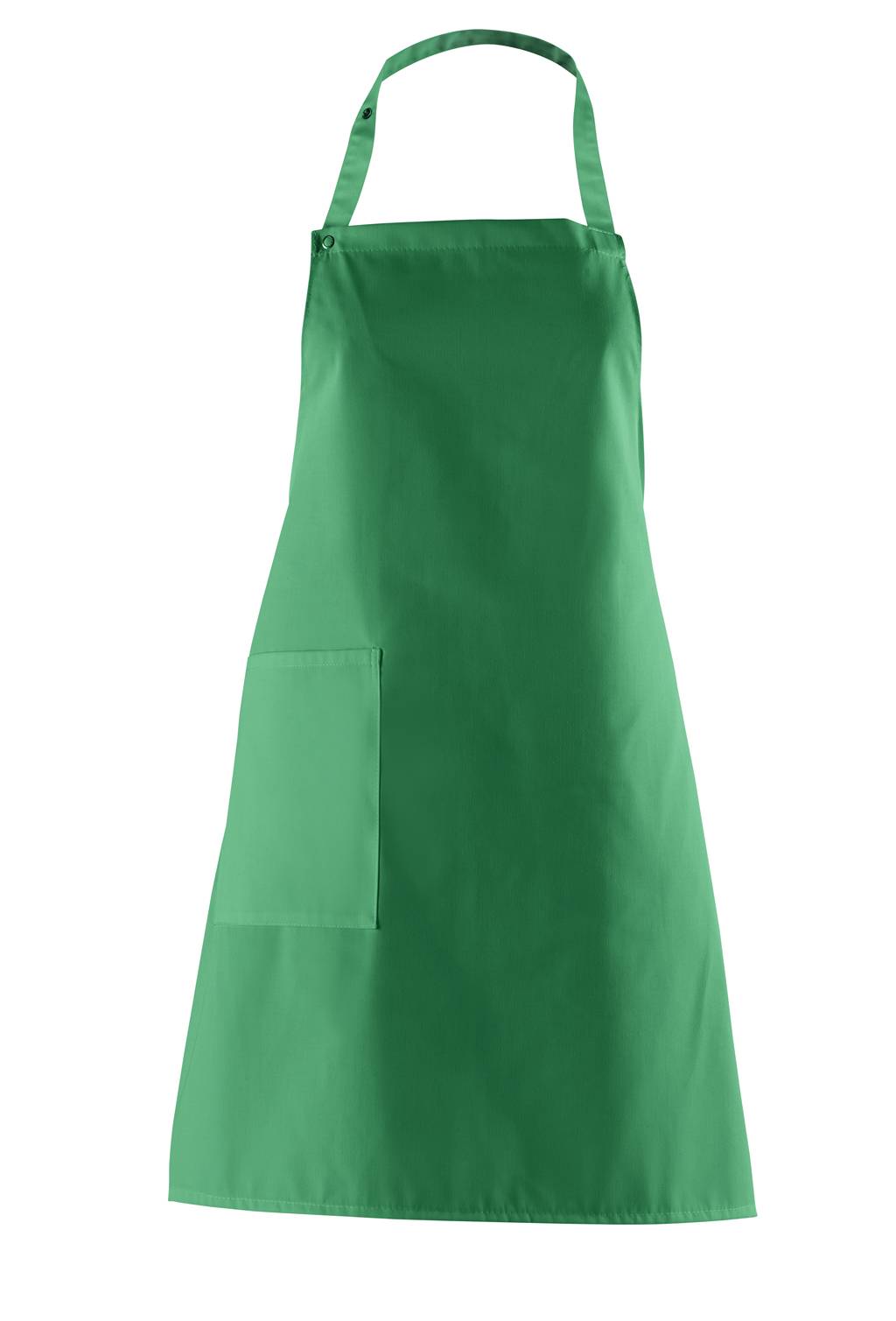 Latzschürze Nackenband verstellbar grün, Gr. 34