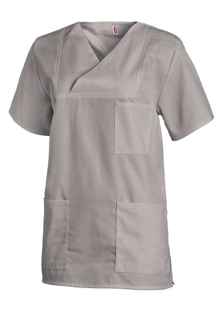 Schlupfkasack Unisex hellgrau, Gr. 00