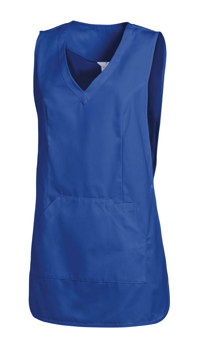 Überwurfschürze Damen königsblau, Gr. II