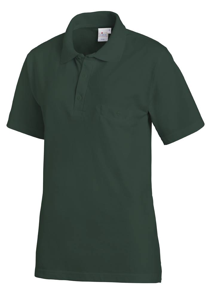 Shirt Unisex-Polo bottle green, Gr. L