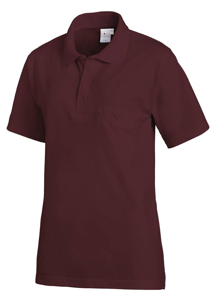 Shirt Unisex-Polo bordeaux, Gr. XXL