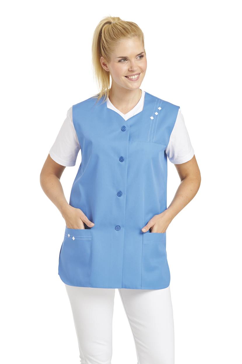 Kasack Damen caribic-blau, Gr. 46