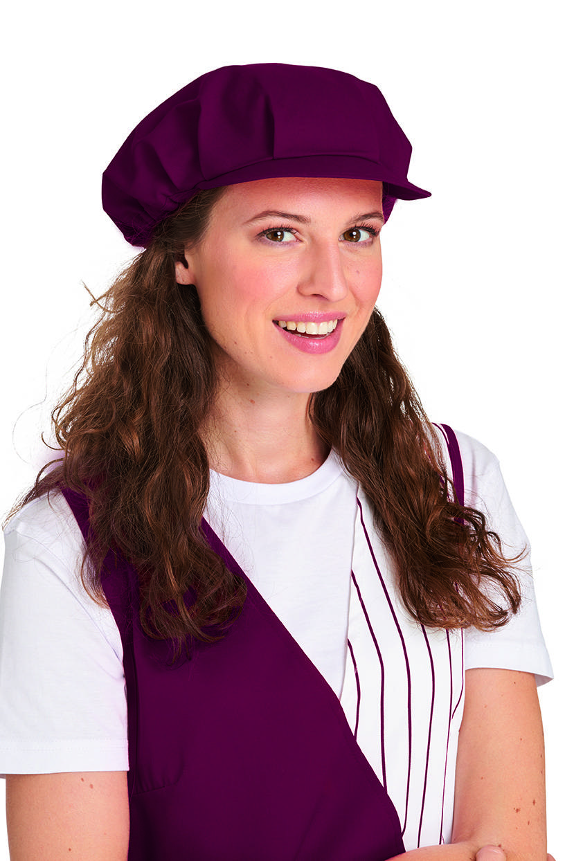 Schirmmütze Universalgroesse bordeaux