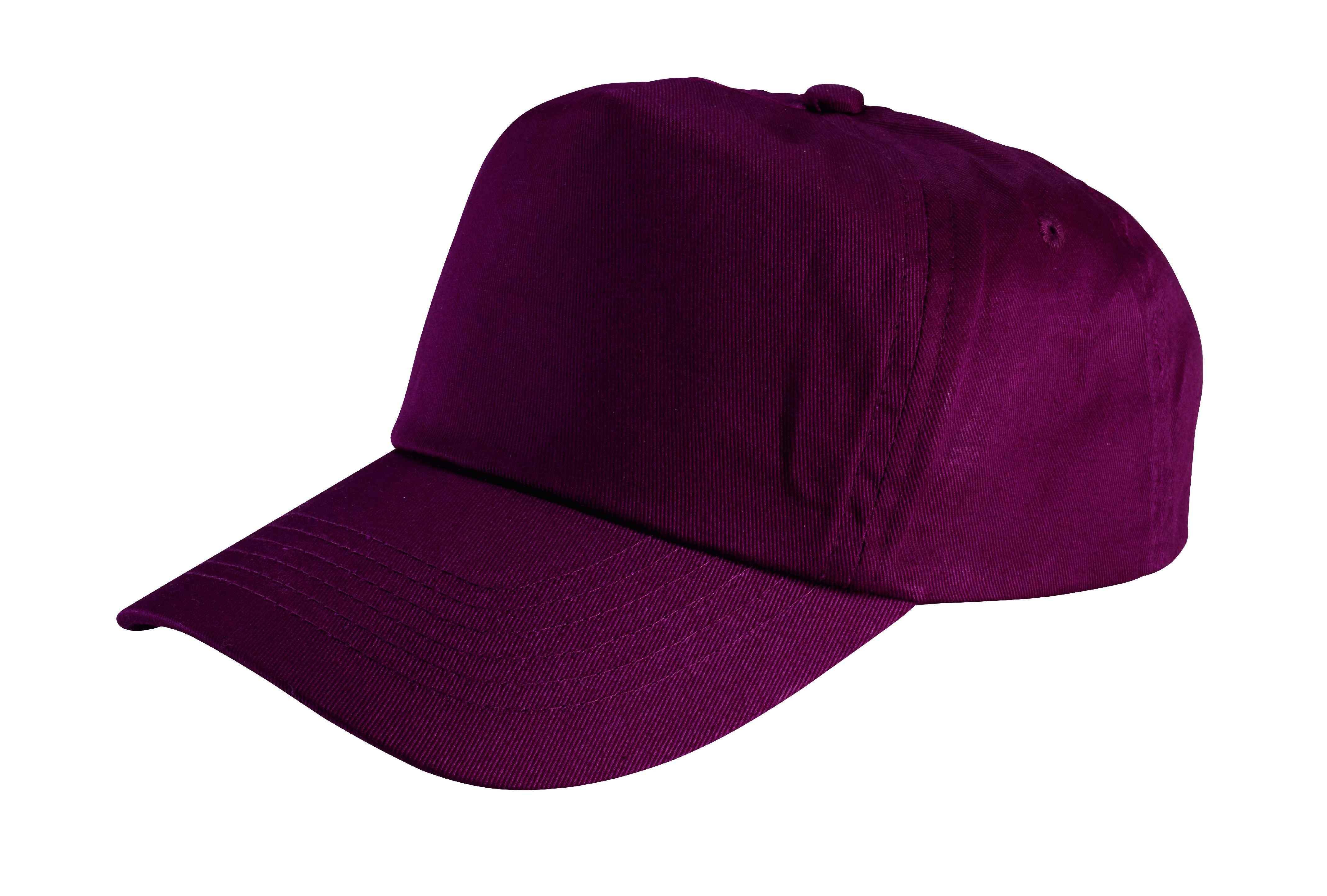 Caps Universalgrösse bordeaux