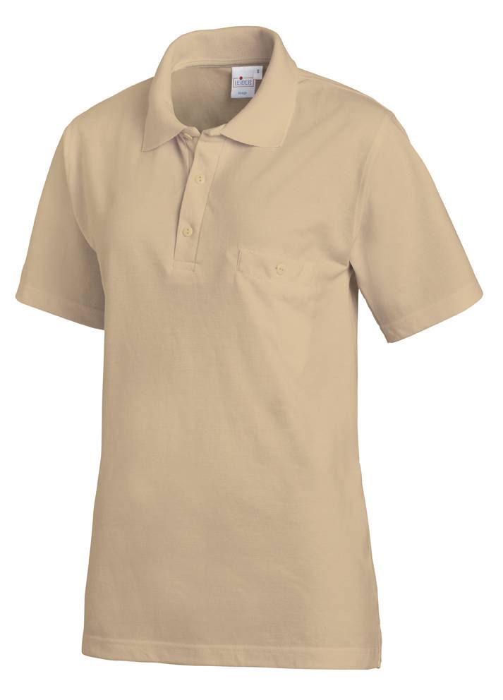 Shirt Unisex-Polo sand, Gr. L