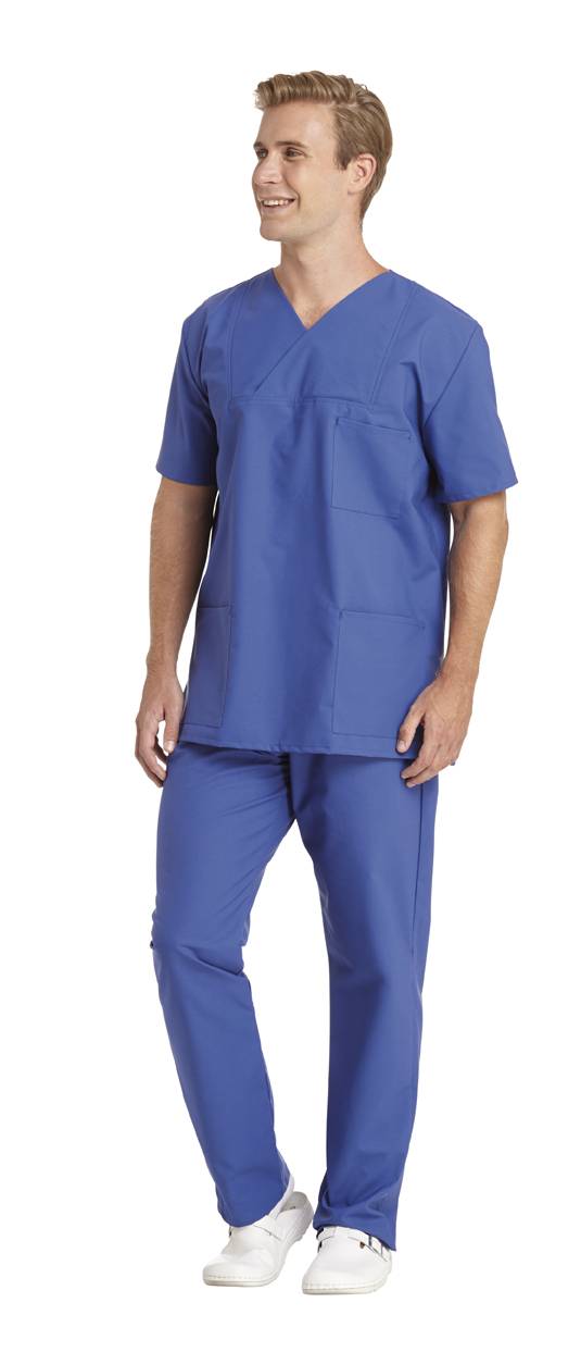 Schlupfkasack Unisex königsblau, Gr. 0