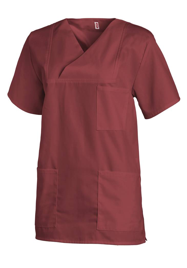 Schlupfkasack Unisex bordeaux, Gr. I