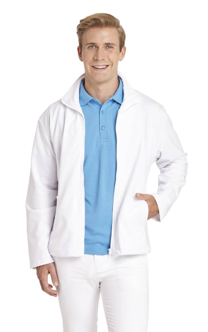 Jacke Herren weiß, Gr. XXL