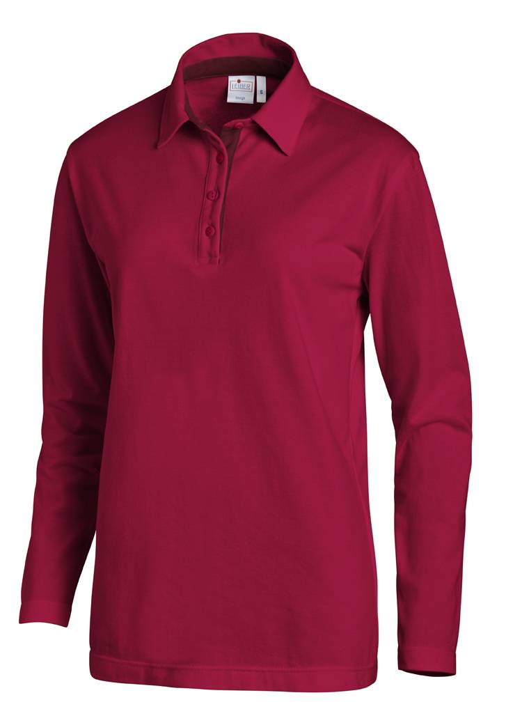 Shirt Unisex-Polo beere/bordeaux, Gr. XXL
