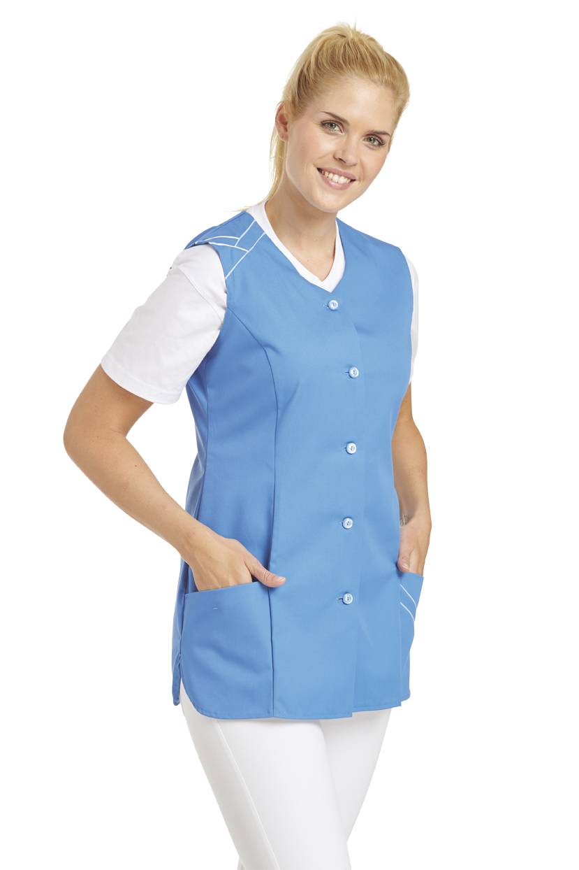 Kasack Damen caribic-blau, Gr. 46