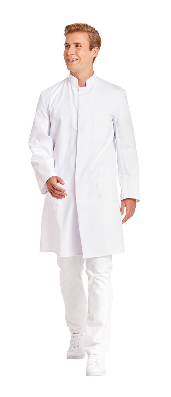 Mantel Herren weiß, Gr. 50