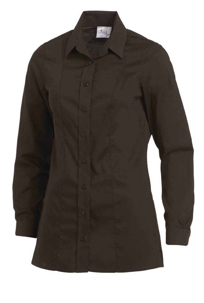 Bluse Teilungsnähte chocolate, Gr. 46