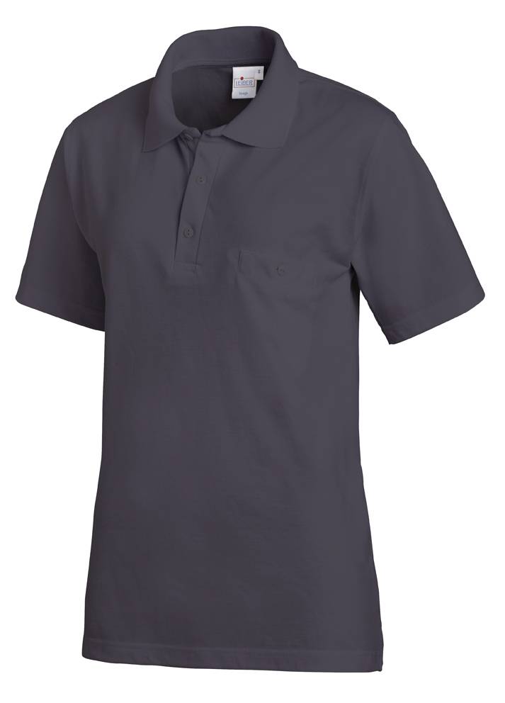 Shirt Unisex-Polo grau, Gr. L